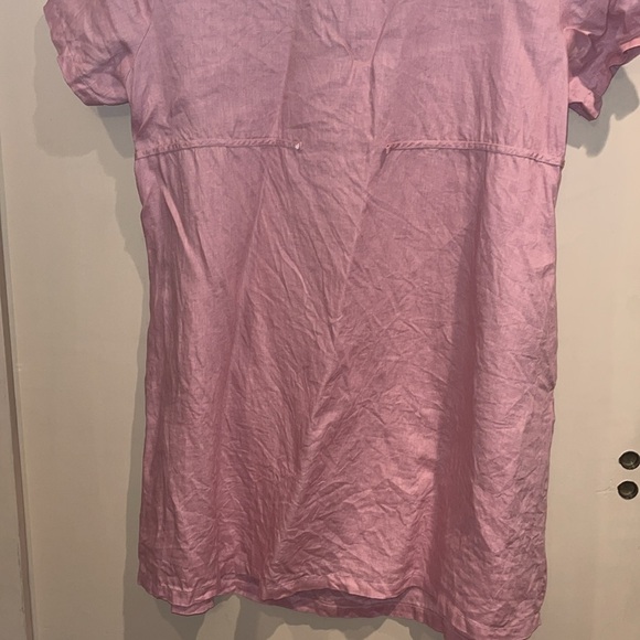 Grae Cove pink linen dress size XXL - Picture 10 of 11